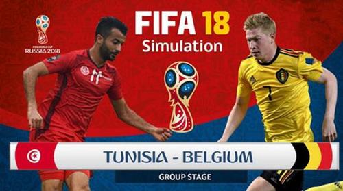比利时对突尼斯比分