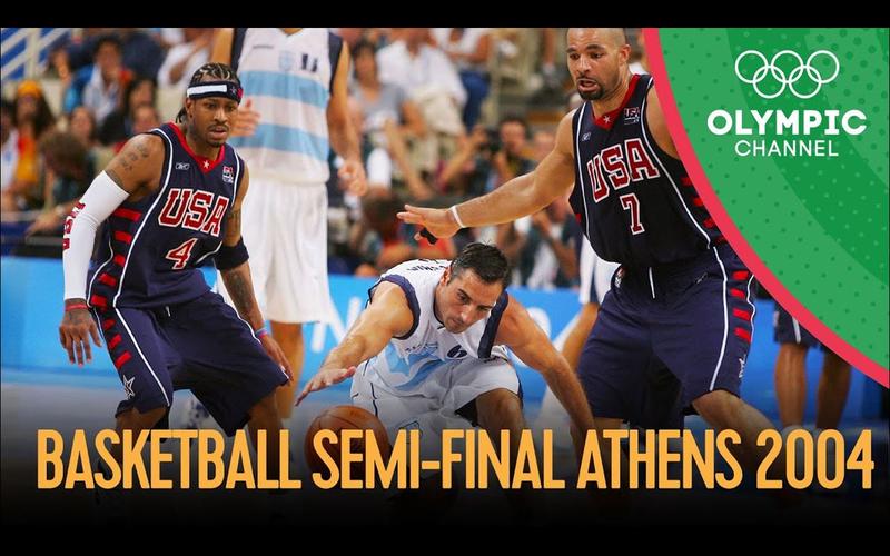 美国对阿根廷篮球决赛